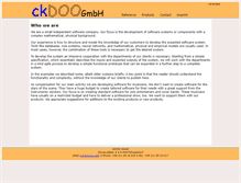 Tablet Screenshot of ckdoo.com